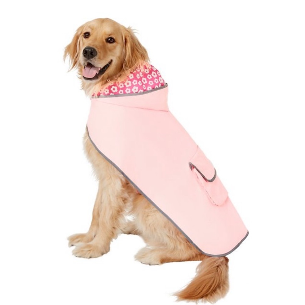 Frisco Reversible Packable Travel Dog Raincoat